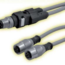 Y-Verteiler M12, 4-polig mit Kabel