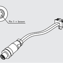 ASI-Adressierungsstecker mit Kabel = 1.0 m