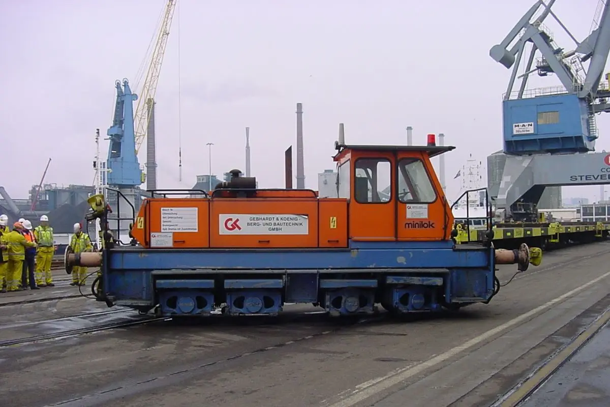 Translok DH 140-162 Zweiwegefahrzeug – Einsatz Hafen Essen